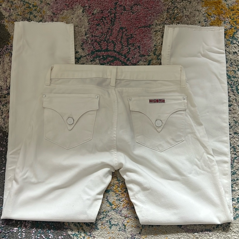 Hudson white jeans size 26